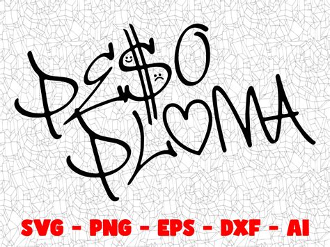how to draw peso pluma name